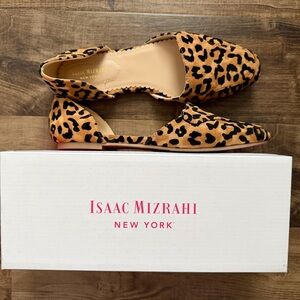 Isaac Mizrahi Leopard Print Women's Shoes Size 9.5 Like new in box